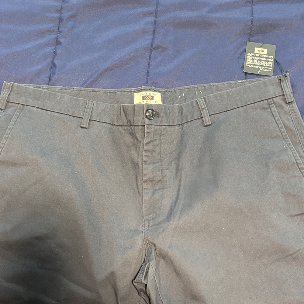 Joseph Abboud Men's Gray Chinos 46x32 - Picture 4 of 5